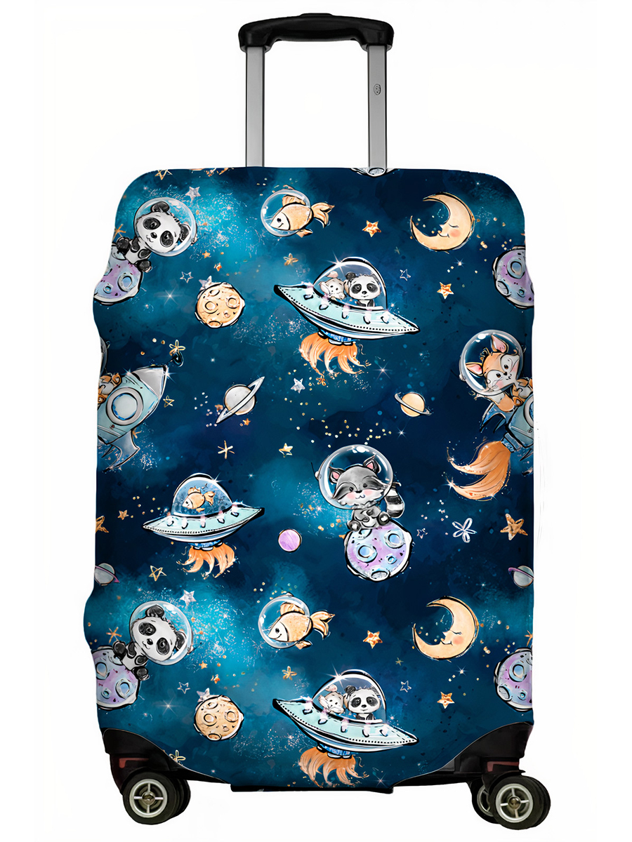 фото Чехол для чемодана lejoy lj-case-254 space animals s