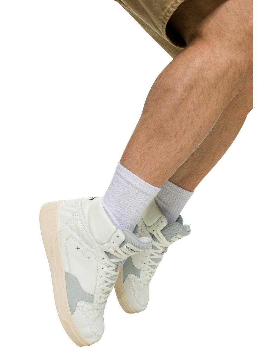 

Кеды мужские Scotch & Soda 001396887 белые 45 EU, Белый, 001396887