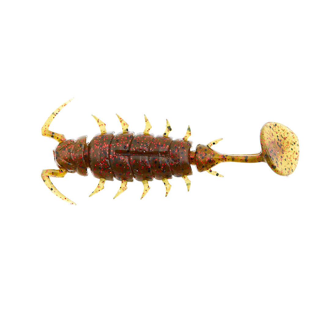 

Виброхвосты съедобные искусственные LJ Pro Series ALIEN BUG 2,5in (06,35)/PA03 7шт., Коричневый, Alien Bug