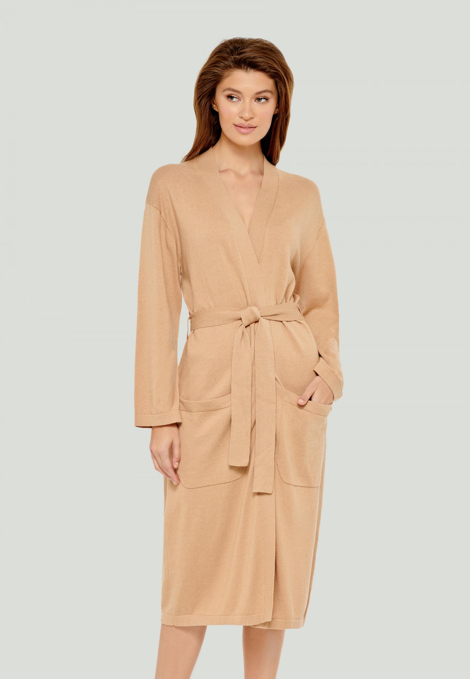 

Кардиган женский MARC & ANDRÉ A7-00CH304 бежевый 44/46, A7-00CH304