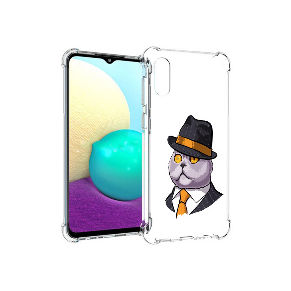 Чехол MyPads Tocco для Samsung Galaxy M02 британец (PT157689.478.247)