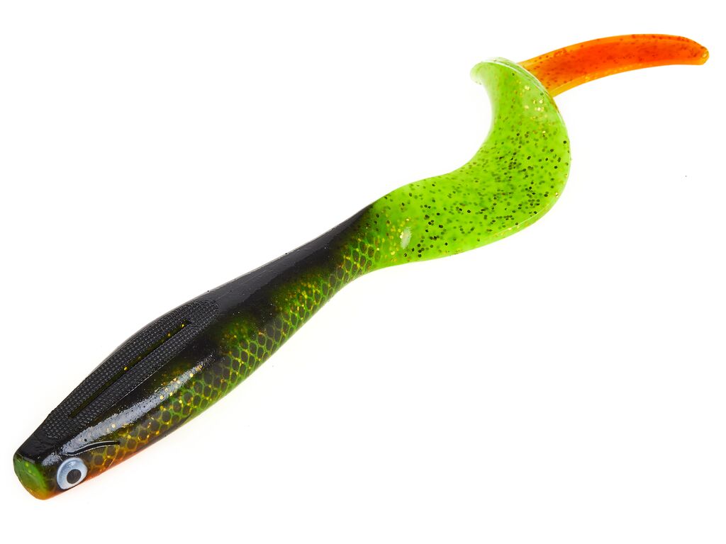 

Твистеры LJ 3D BBS Series KUBIRA FIRE TAIL 9,0in (22,86)/PG41 1шт., Зеленый;черный, 3D BBS Series Kubira Fire Tail