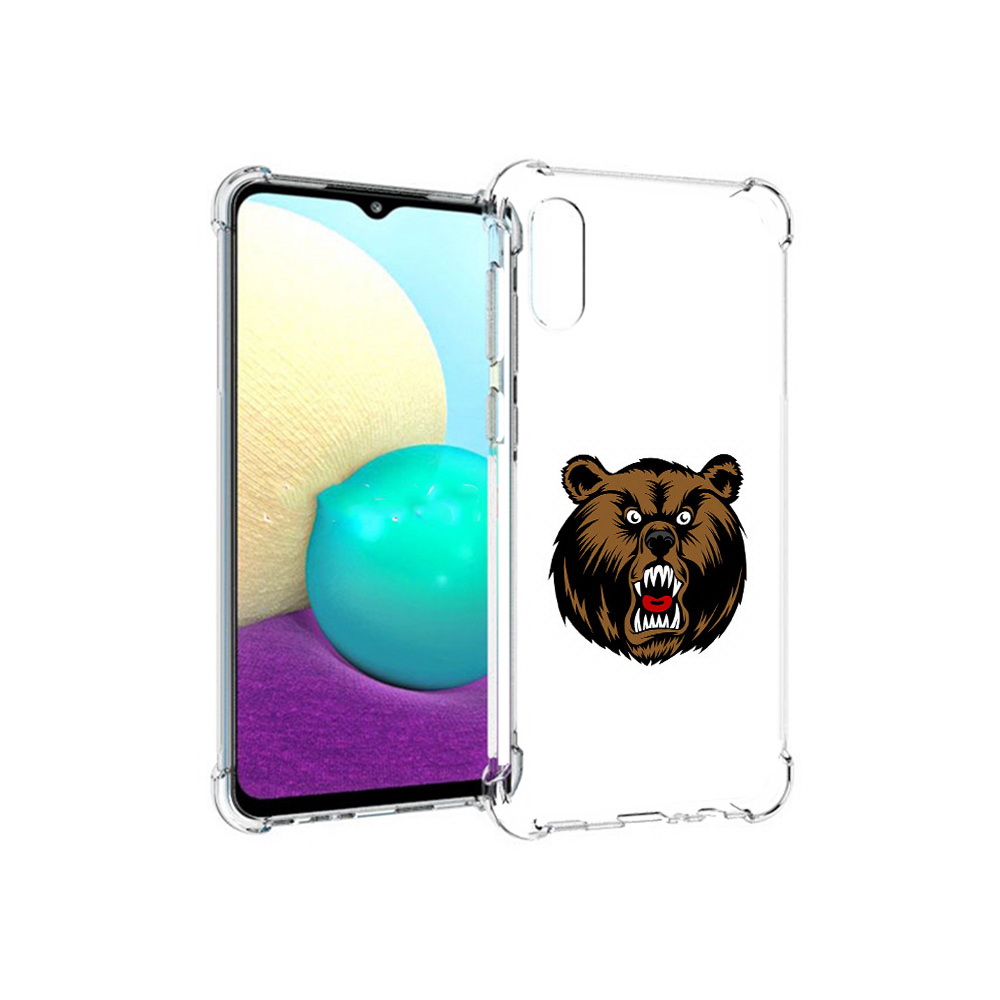 

Чехол MyPads Tocco для Samsung Galaxy M02 бурый (PT157689.478.253), Прозрачный, Tocco