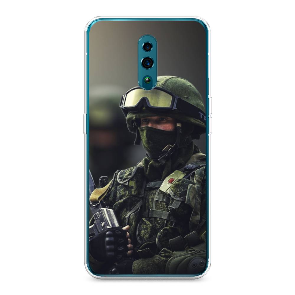 

Чехол Awog на Oppo Reno "Солдат", Разноцветный, 250750-5