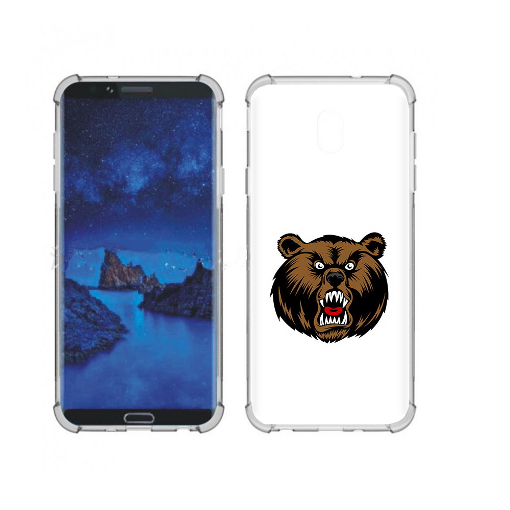 

Чехол MyPads Tocco для Samsung Galaxy J7 (2018) бурый (PT226928.596.253), Прозрачный, Tocco