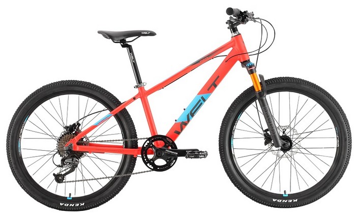 

Велосипед Welt Peak 24 2.0 HD (2021) carrot red