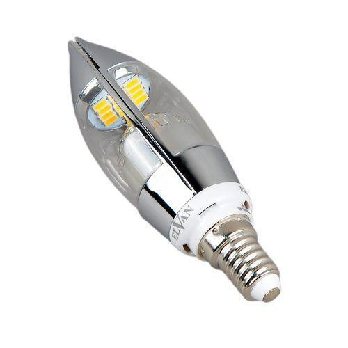 

Лампа светодиодная диммируемая Elvan E14 5W 3000K прозрачная E14-5W-3000K-Dim-Q68-SL