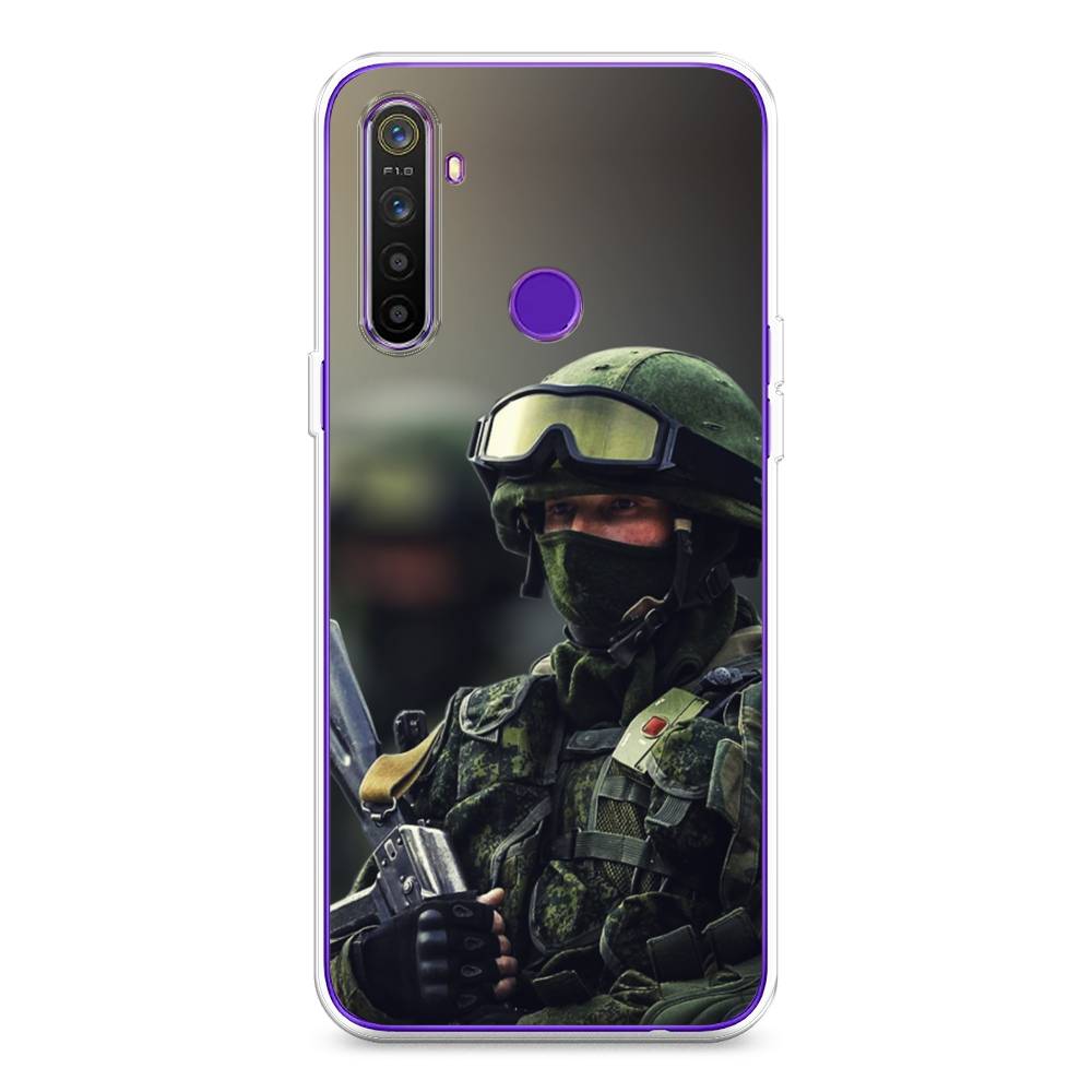 

Чехол Awog на Realme 5 "Солдат", Разноцветный, 251550-5