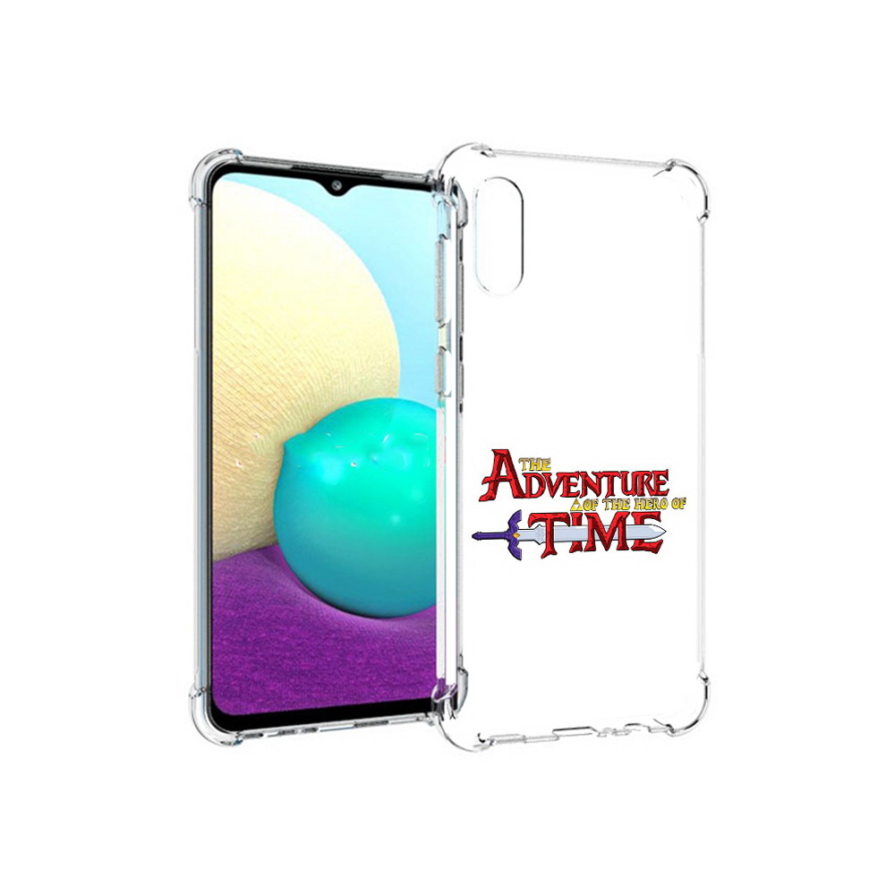 

Чехол MyPads Tocco для Samsung Galaxy M02 время приключений логотип (PT157689.478.275), Прозрачный, Tocco