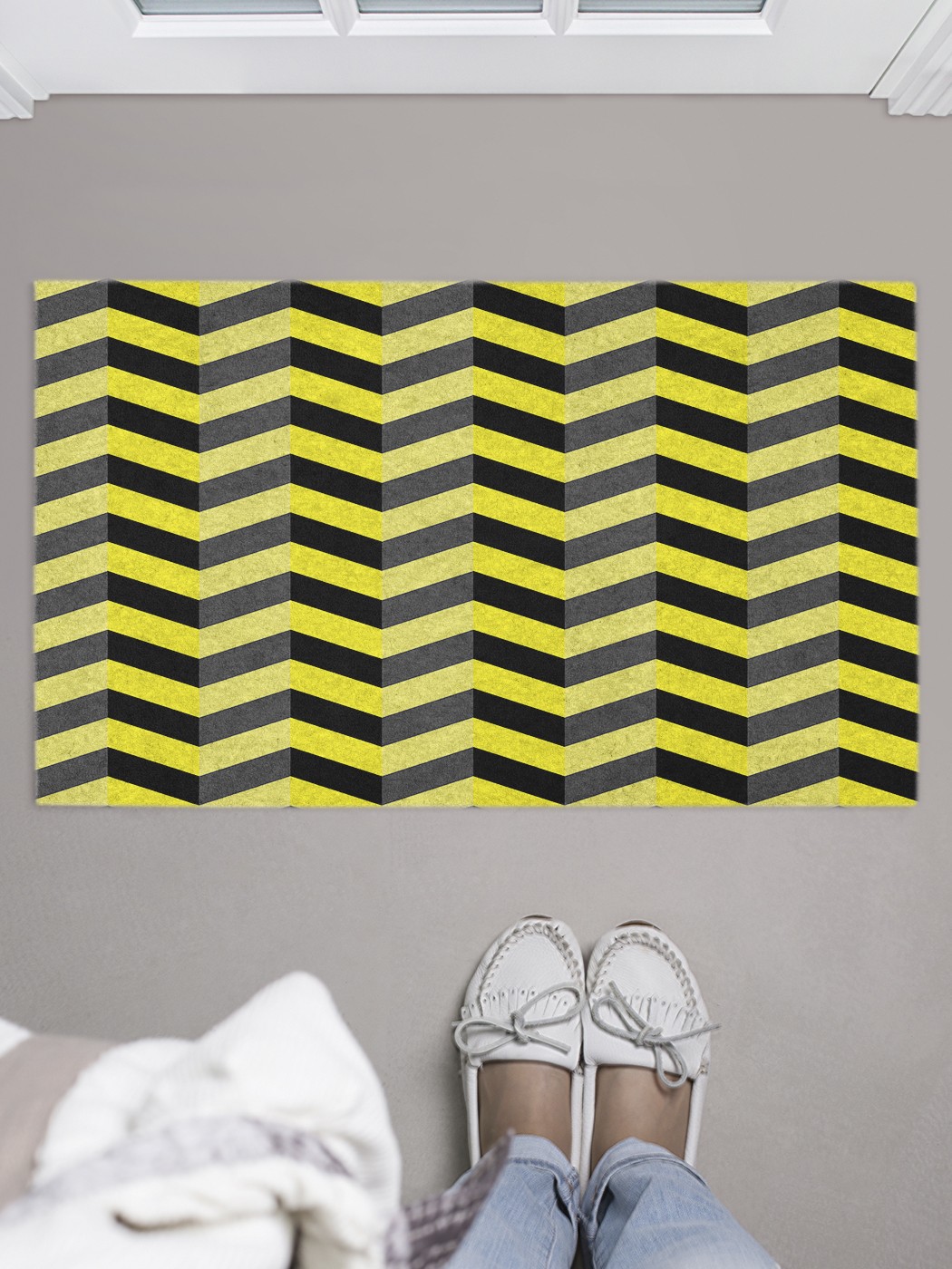 

Придверный коврик в прихожую для обуви, на резиновой основе, 75x45 см door_39851 JoyArty