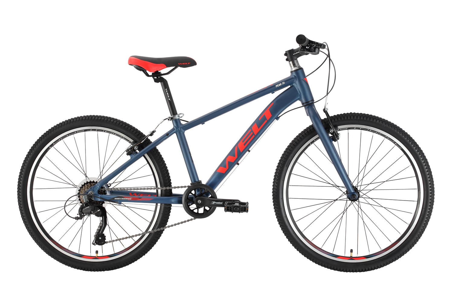 

Велосипед Welt Peak 24 Rigid (2022) 24", Синий