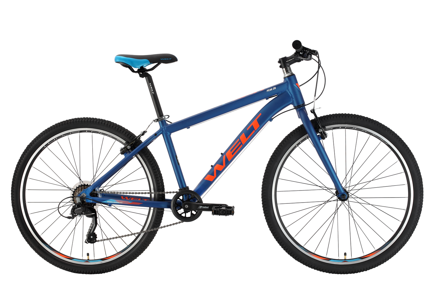 

Велосипед Welt Peak 26 Rigid (2022) deep blue, Синий