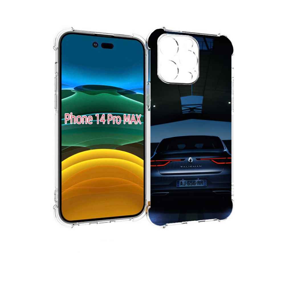 

Чехол MyPads renault 1 для iPhone 14 Pro Max, Прозрачный, Tocco