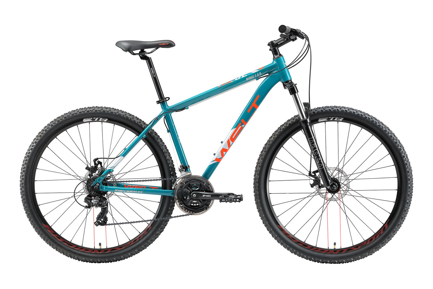 

Велосипед Welt Ridge 1.0 D 27 (2021) S, Синий