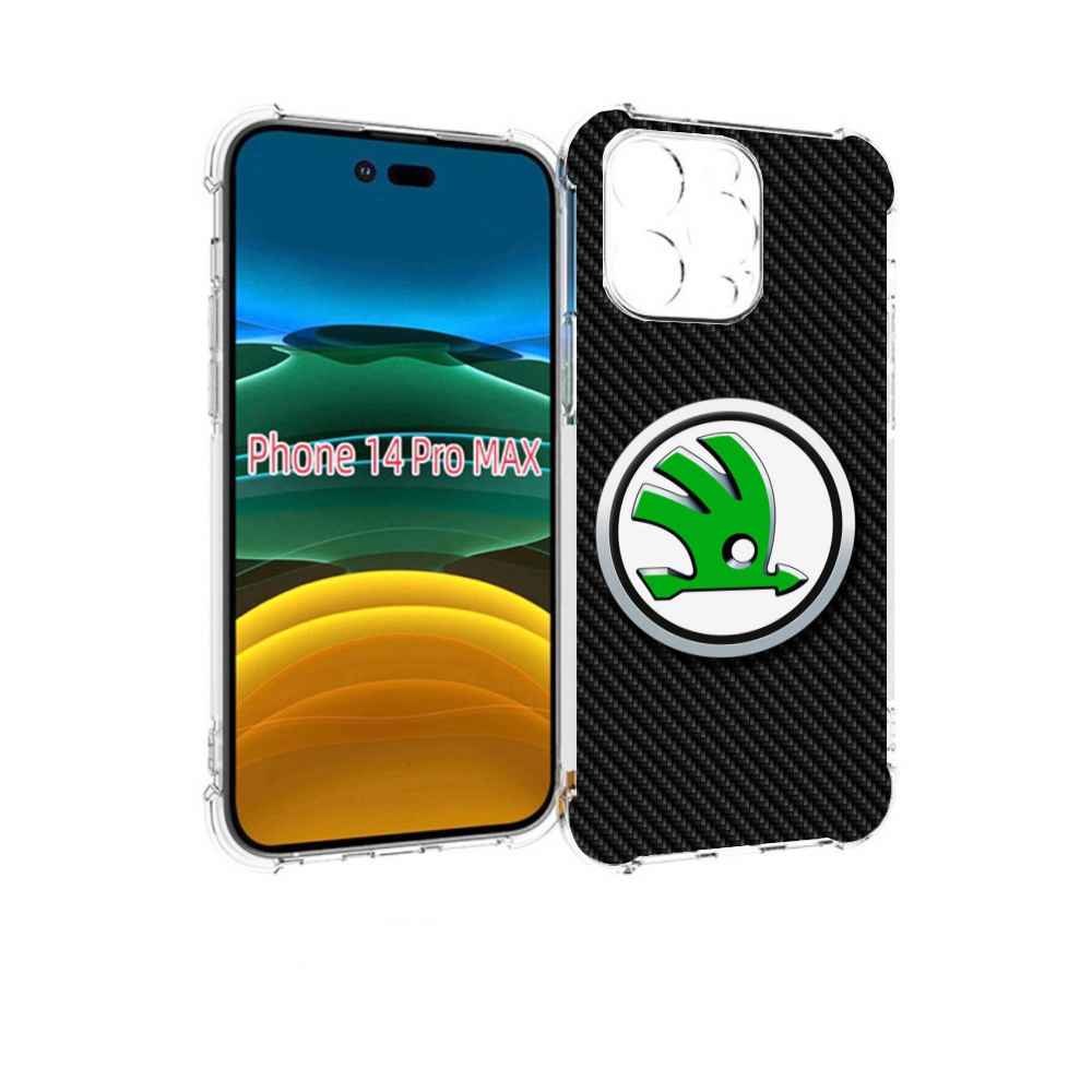 

Чехол MyPads skoda 2 для iPhone 14 Pro Max, Прозрачный, Tocco