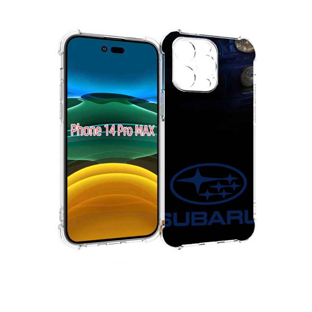 

Чехол MyPads subaru 3 для iPhone 14 Pro Max, Прозрачный, Tocco