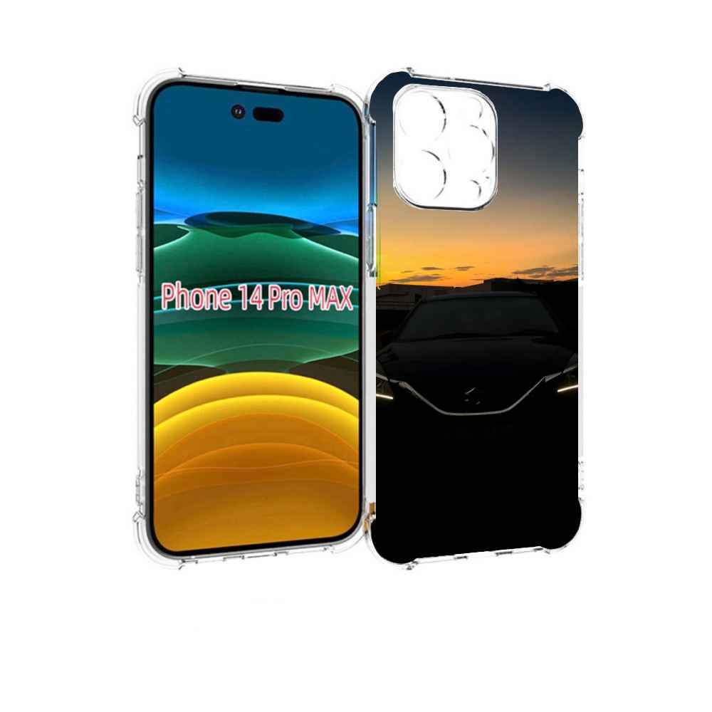 

Чехол MyPads suzuki 2 мужской для iPhone 14 Pro Max, Прозрачный, Tocco