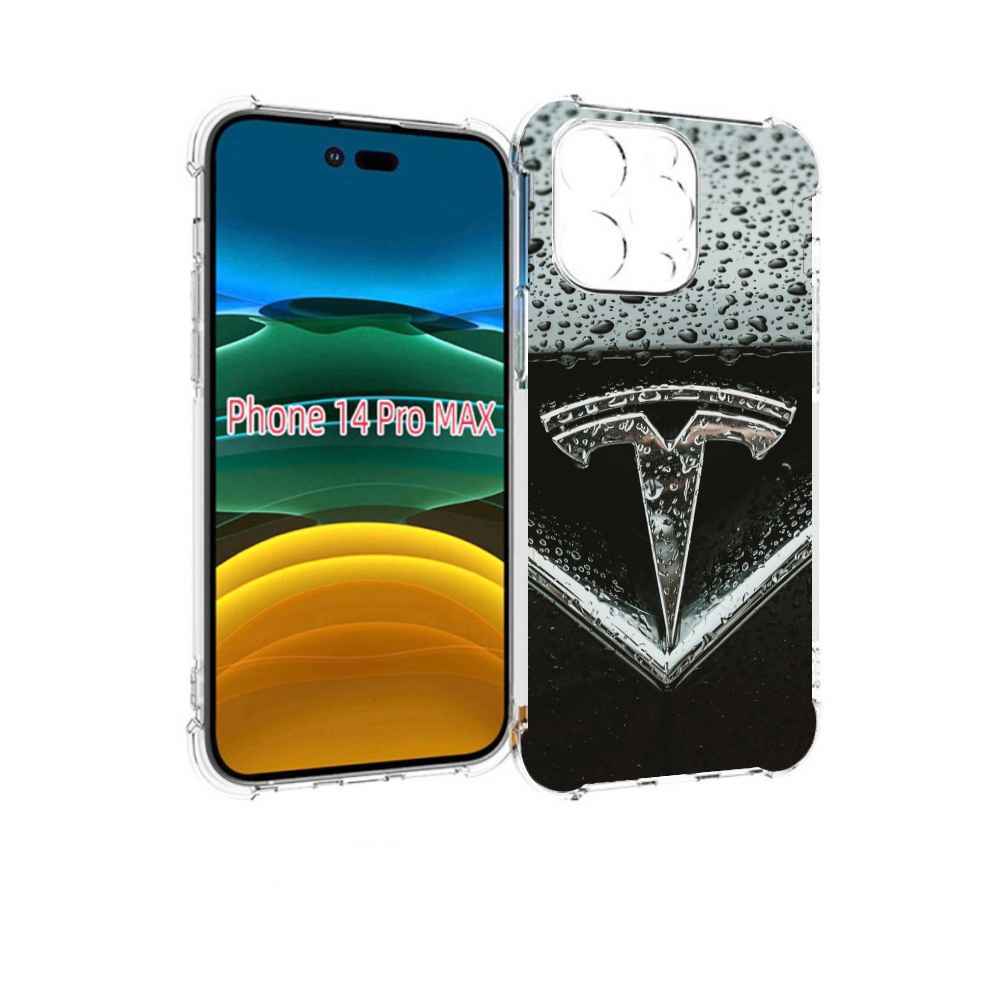 

Чехол MyPads tesla 1 для iPhone 14 Pro Max, Прозрачный, Tocco
