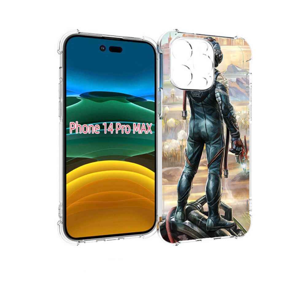 

Чехол MyPads the-outer-worlds для iPhone 14 Pro Max, Прозрачный, Tocco