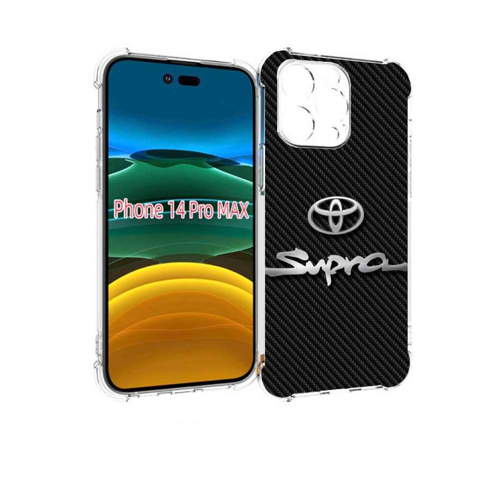 

Чехол MyPads toyota 2 для iPhone 14 Pro Max, Прозрачный, Tocco