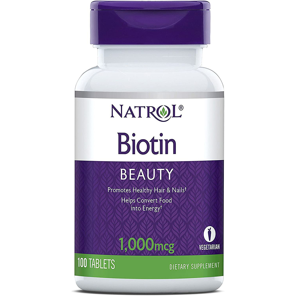 фото Biotin natrol 1000 мкг таблетки 100 шт.