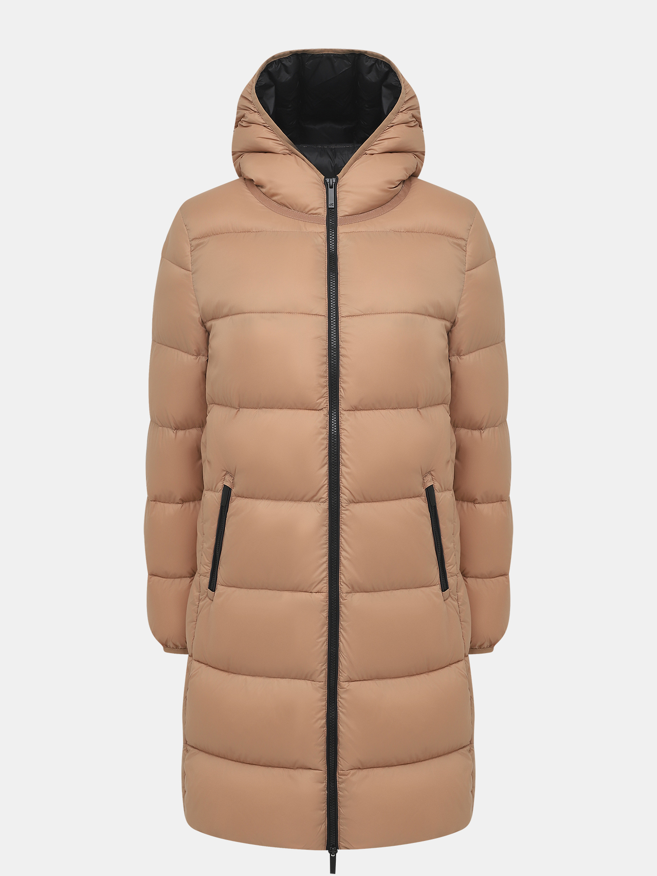 

Пальто женское Just Clothes 475131 коричневое 42 EU, Коричневый, 475131
