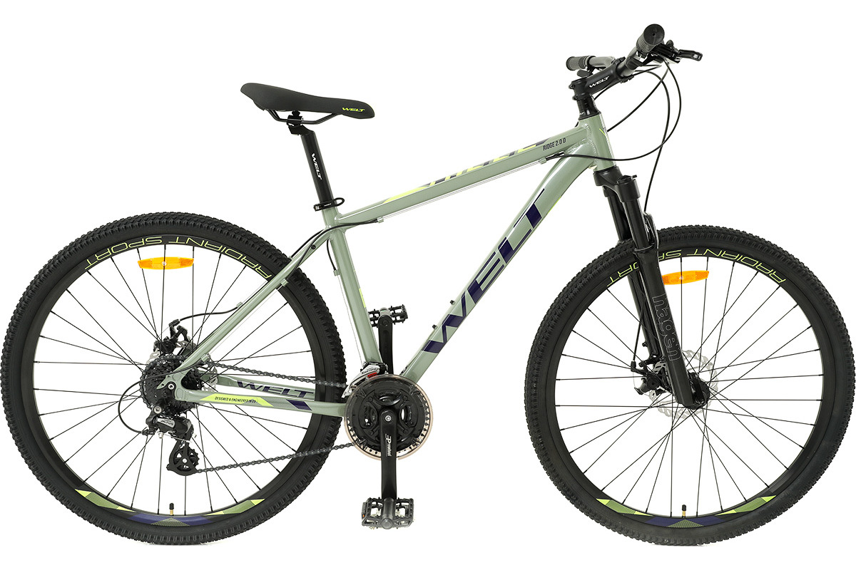 

Велосипед Welt Ridge 2.0 D 29 (2022) M, Зеленый