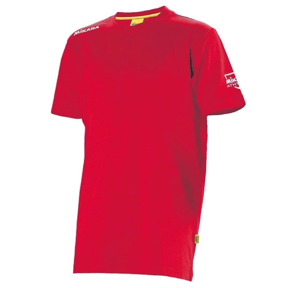 

Футболка унисекс Mikasa MT173-04 красная 3XL, MT173-04