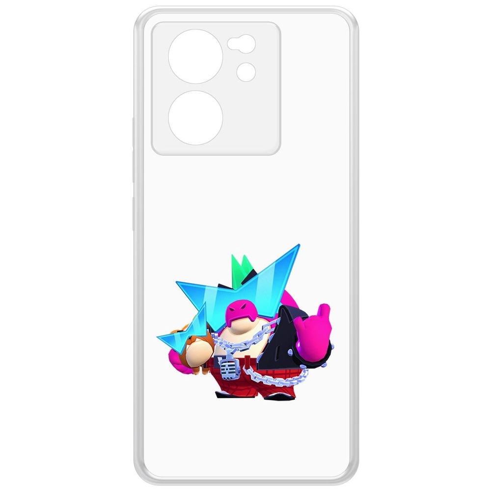 

Чехол-накладка Krutoff Clear Case Brawl Stars-Плохиш Базз для Xiaomi 13T Pro, Прозрачный