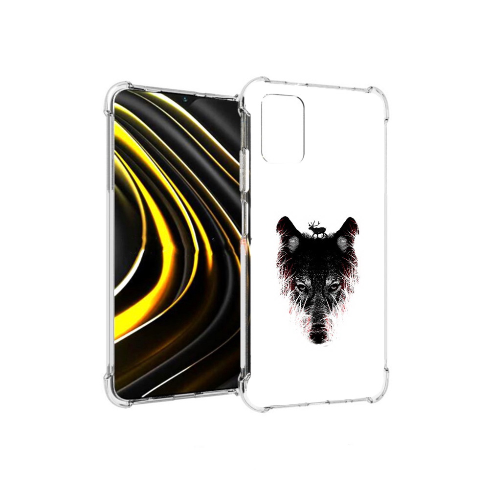 

Чехол MyPads Tocco для Xiaomi Poco M3 волк в траве (PT156204.280.267), Прозрачный, Tocco