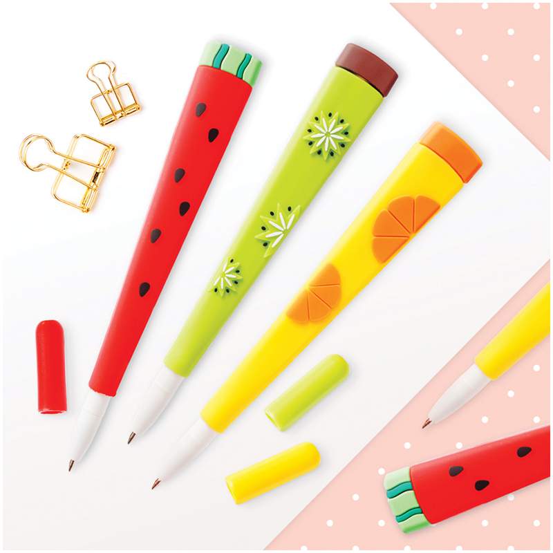 

Ручка шариковая MESHU "Fruits", синяя, 0,7мм, арт. 296400 - (12 шт.)