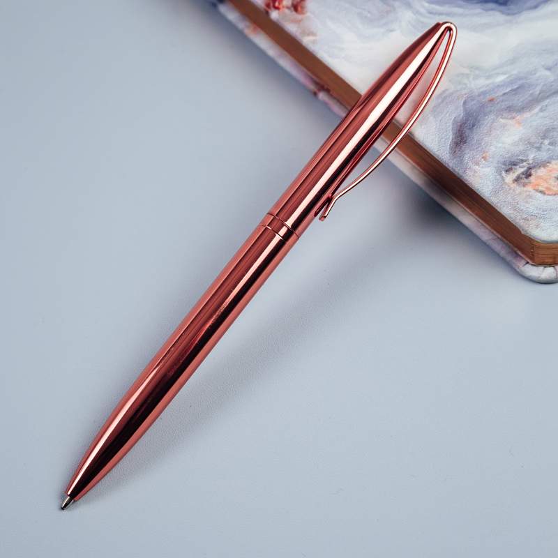 

Ручка шариковая MESHU "Rose gold", синяя, 1мм, арт. 325970 - (3 шт.)