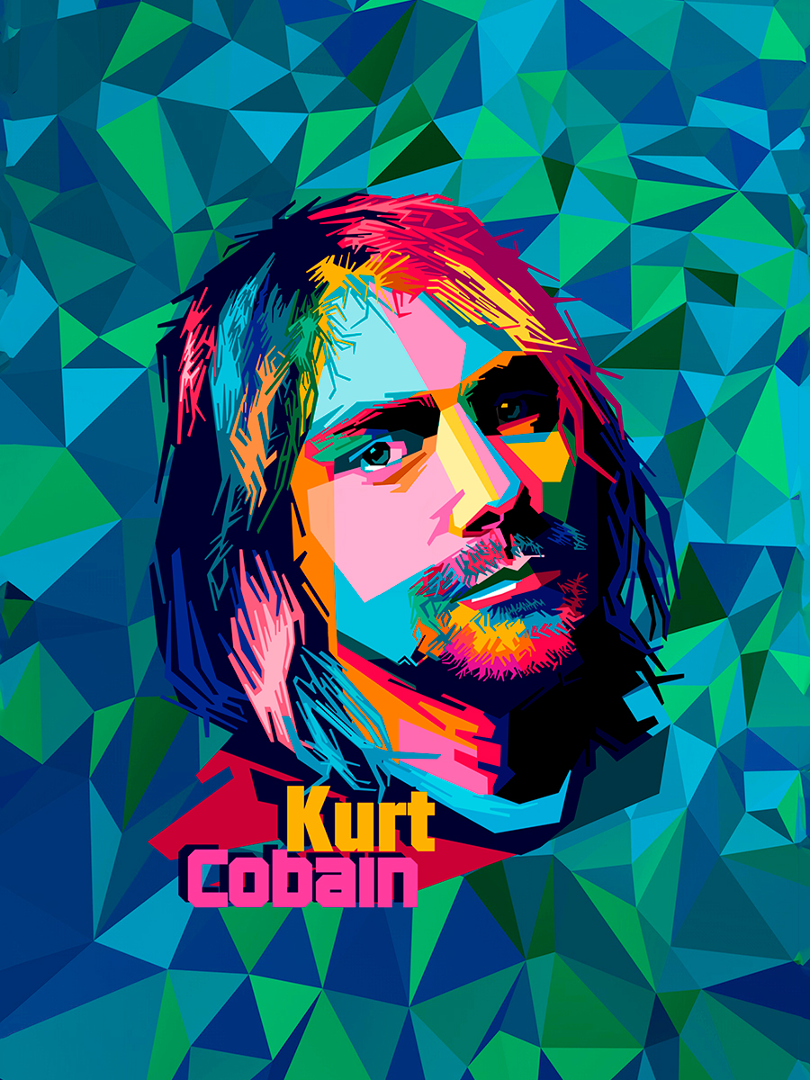 

Постер DRABS А3 Pop art Kurt