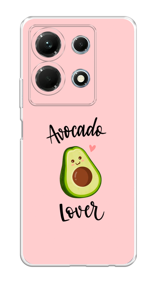 

Чехол на Infinix Note 30 4G "Avocado lover", Розовый;зеленый, 3104650-6