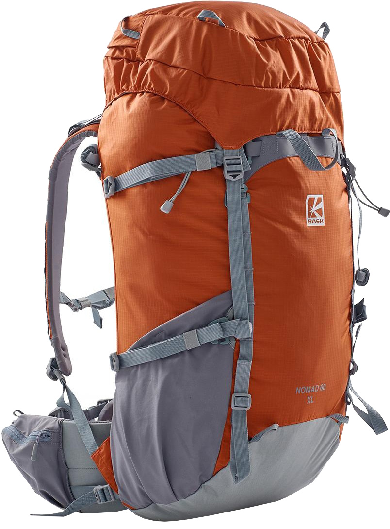 фото Рюкзак bask 2021 nomad 60xl оранжевый (xl)