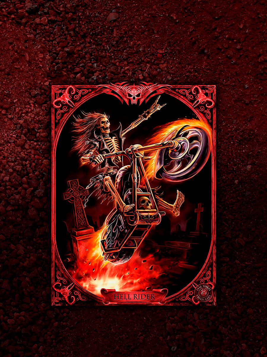 

Постер DRABS А3 Hell Rider