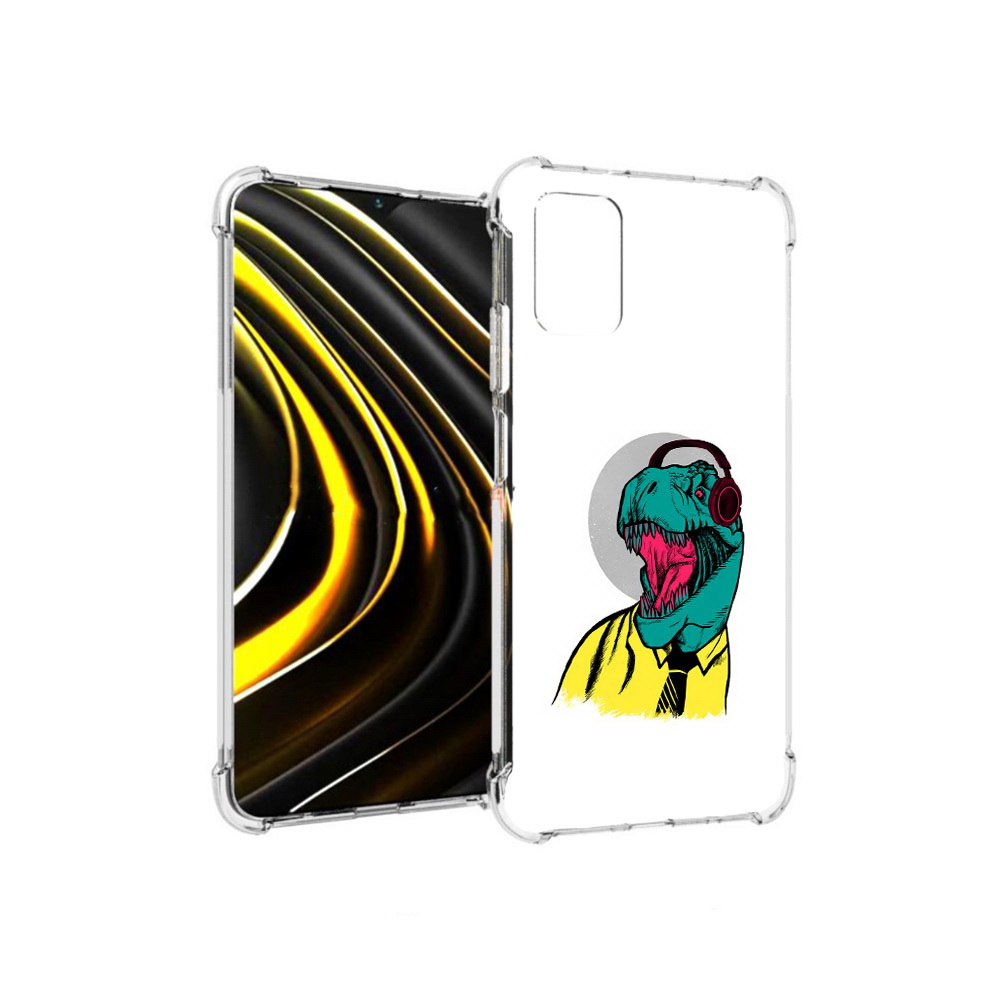 

Чехол MyPads Tocco для Xiaomi Poco M3 дино (PT156204.280.326), Прозрачный, Tocco