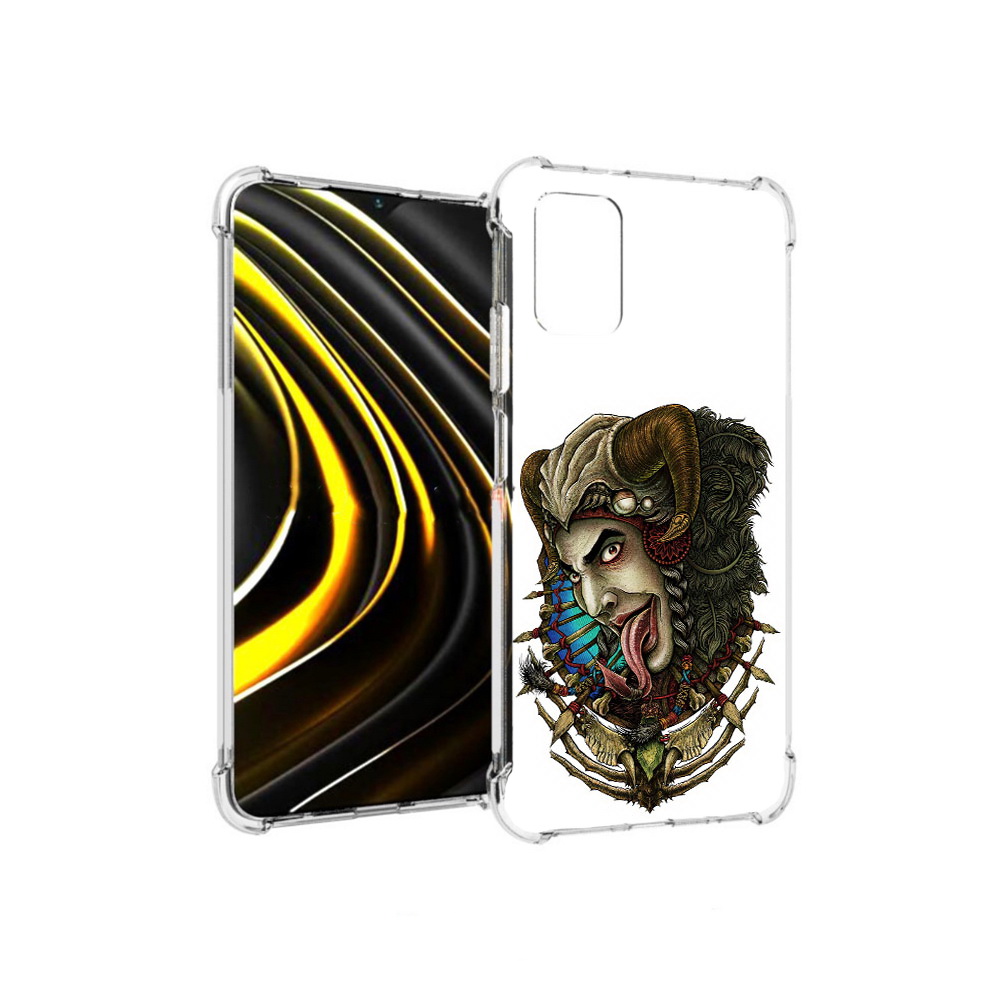 

Чехол MyPads Tocco для Xiaomi Poco M3 длинный язык (PT156204.280.330), Прозрачный, Tocco