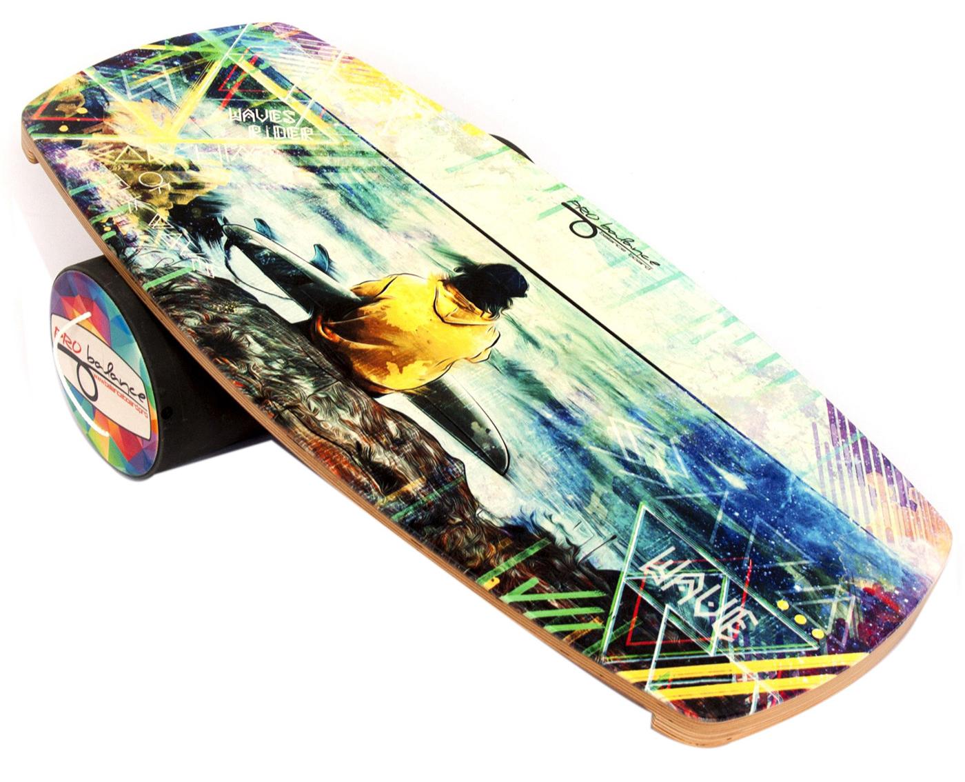 Балансборд Pro Balance 2021 Surf Gs Multicolor (Б/Р)