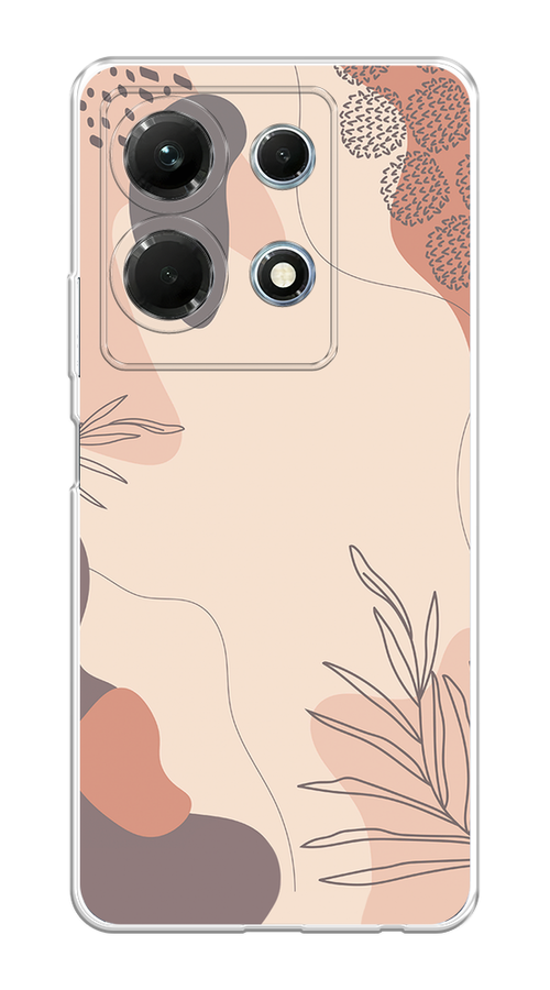 

Чехол на Infinix Note 30 4G "Нюдовые тона", Коричневый;серый, 3104650-4