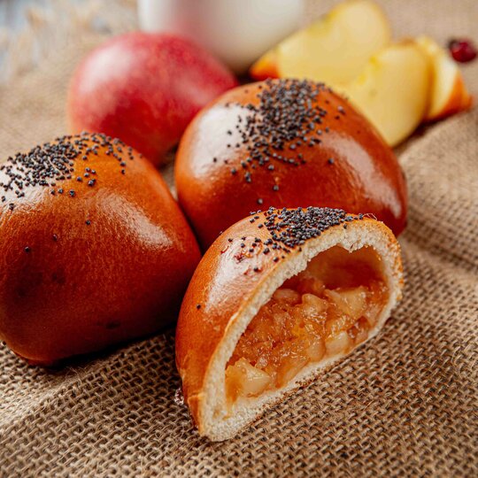 

Пирожок ВкусВилл с яблочной начинкой 50 г