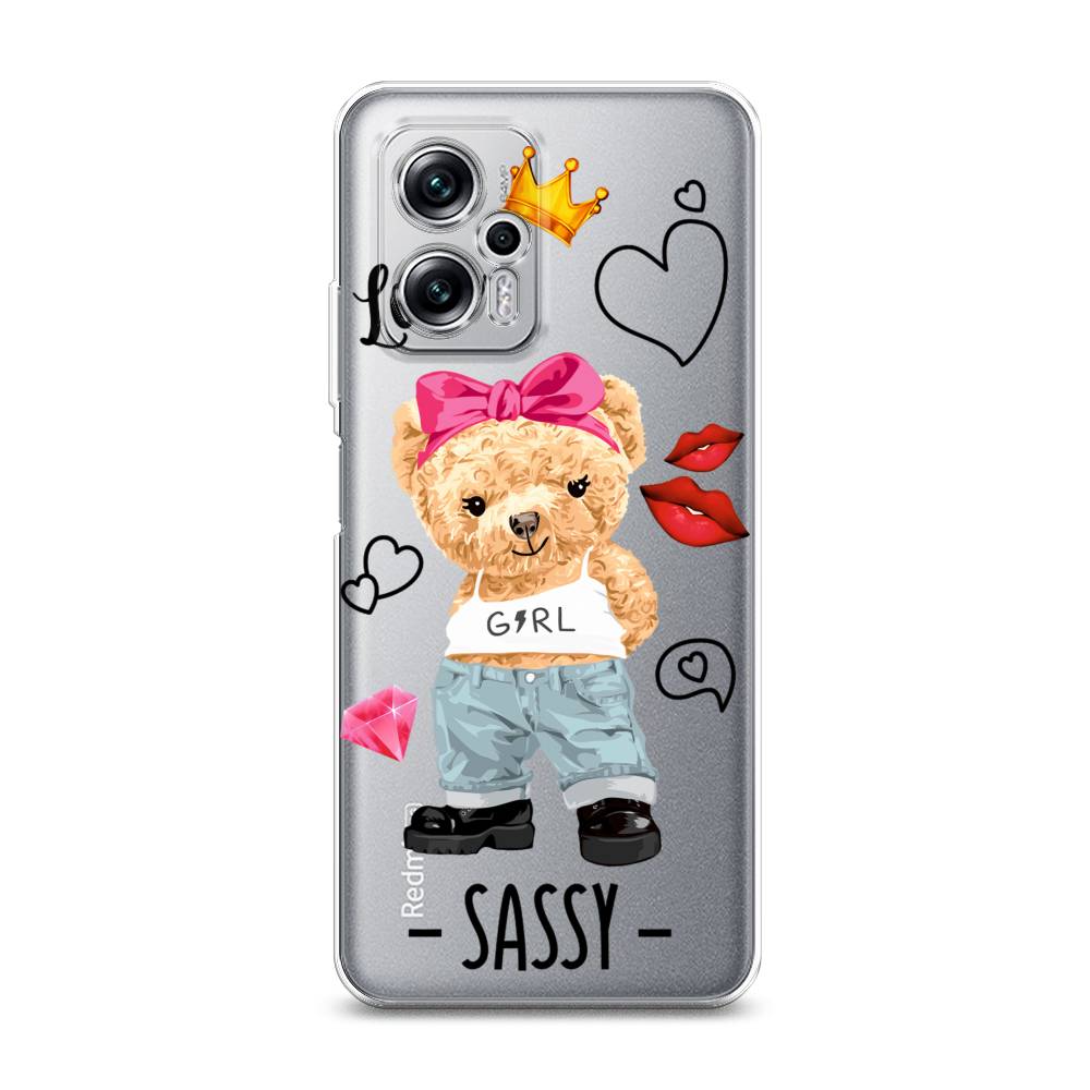 

Чехол на Xiaomi Poco X4 GT/Redmi Note 11T Pro/11T Pro Plus "Sugar Mommy", Голубой;белый;розовый, 315250-6