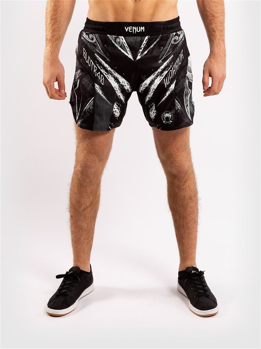фото Шорты мма venum gladiator 4.0 black/white, xxl