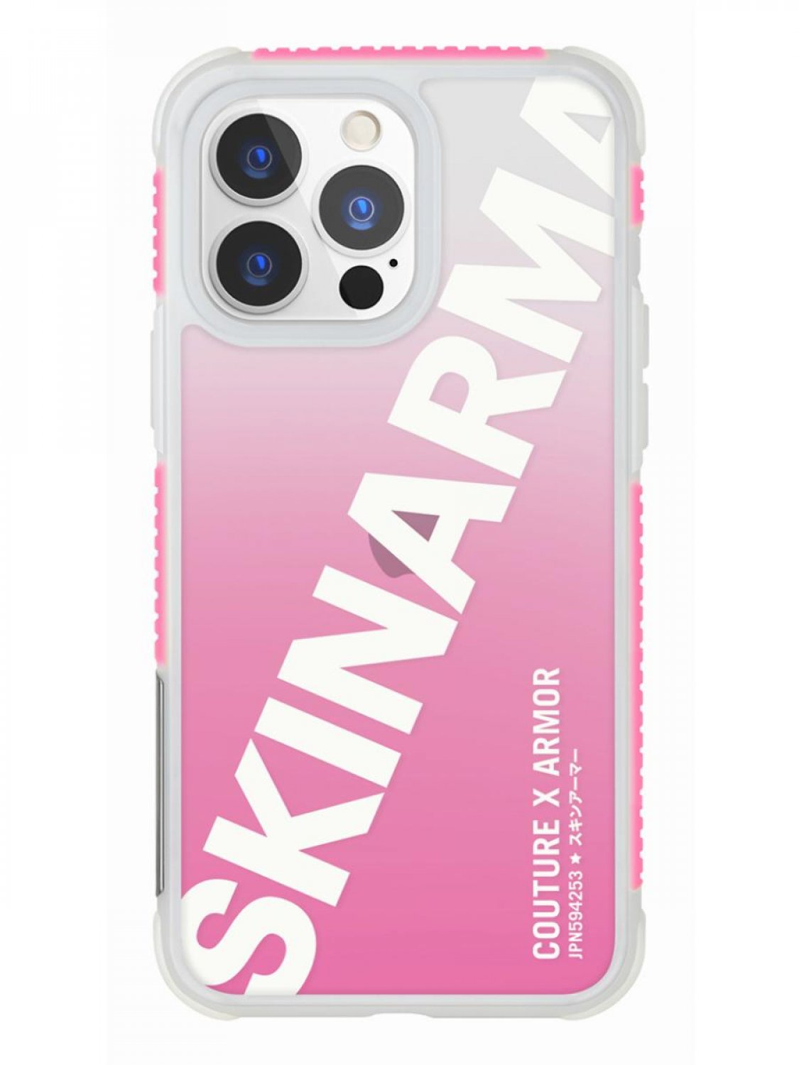 фото Противоударный чехол для apple iphone 13 pro skinarma keisha pink