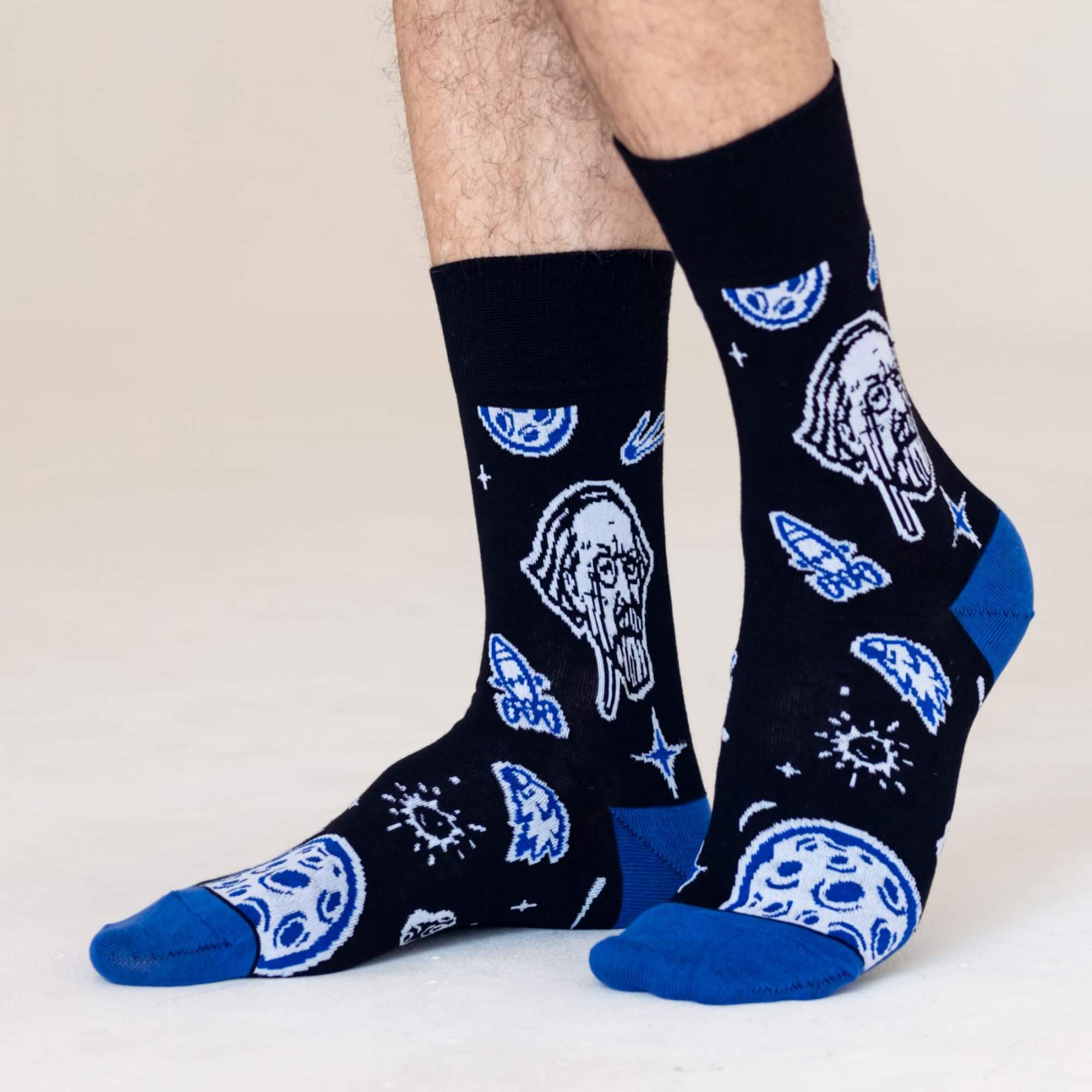 

Носки унисекс St. Friday Socks GR-1392-19/07/02 разноцветные 38-41, Черный;синий, GR-1392-19/07/02