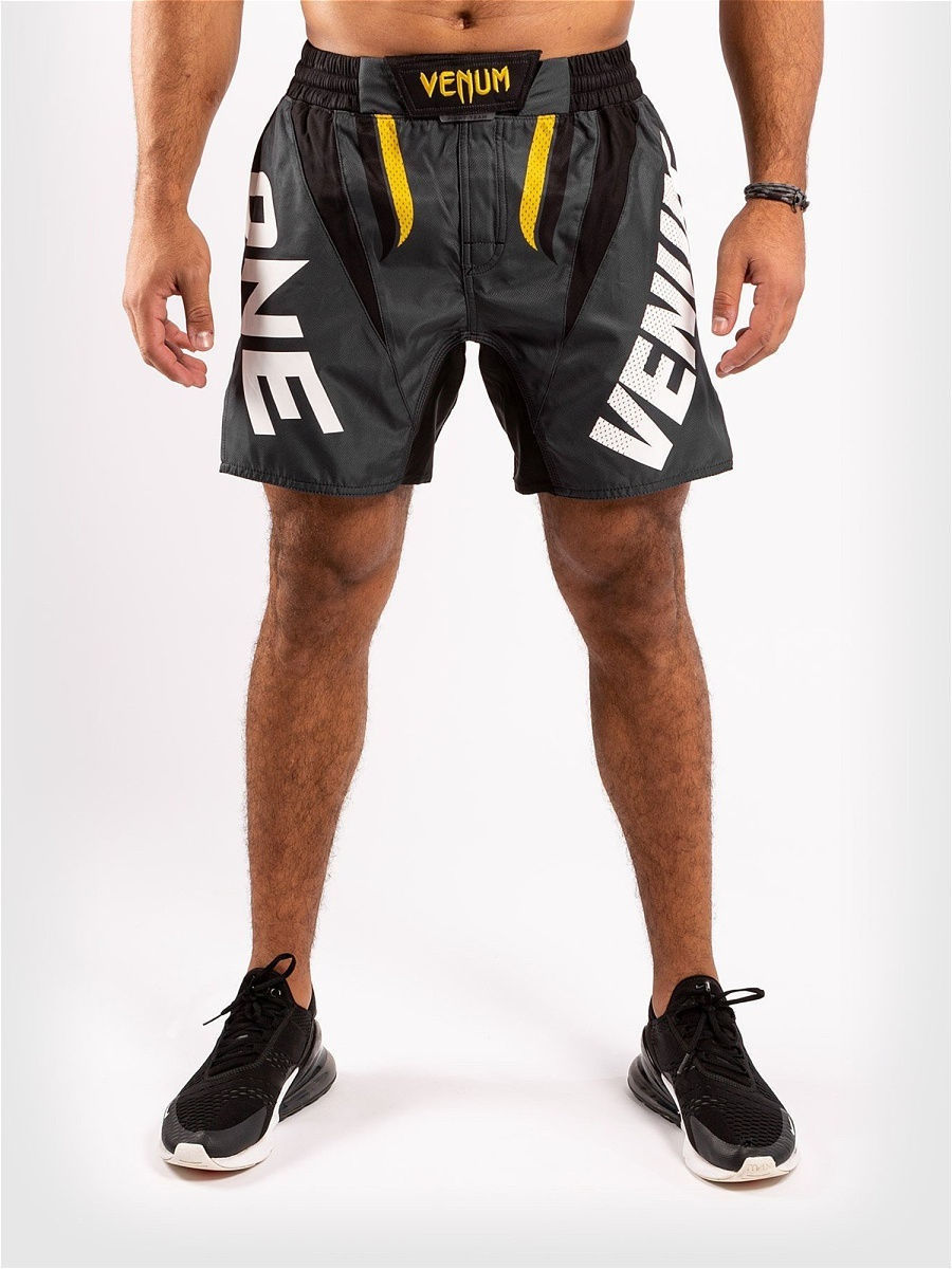 фото Шорты мма venum one fc impact grey/yellow, m