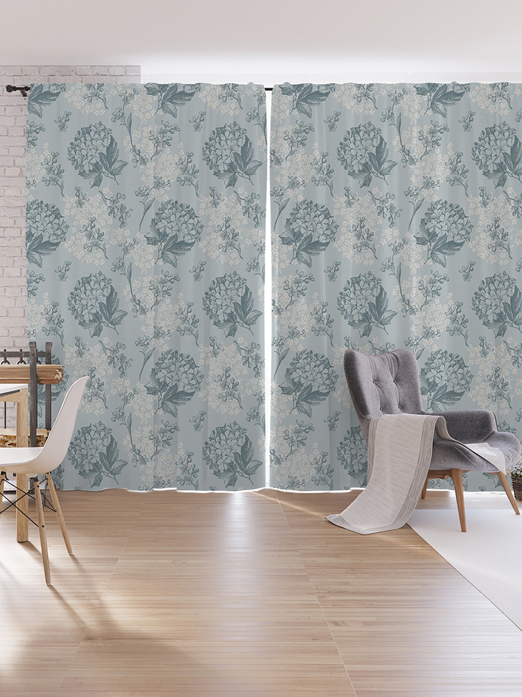 

Шторы под лён JoyArty "Земля расцветает", серия Oxford DeLux, 340х265 см, Земля расцветает