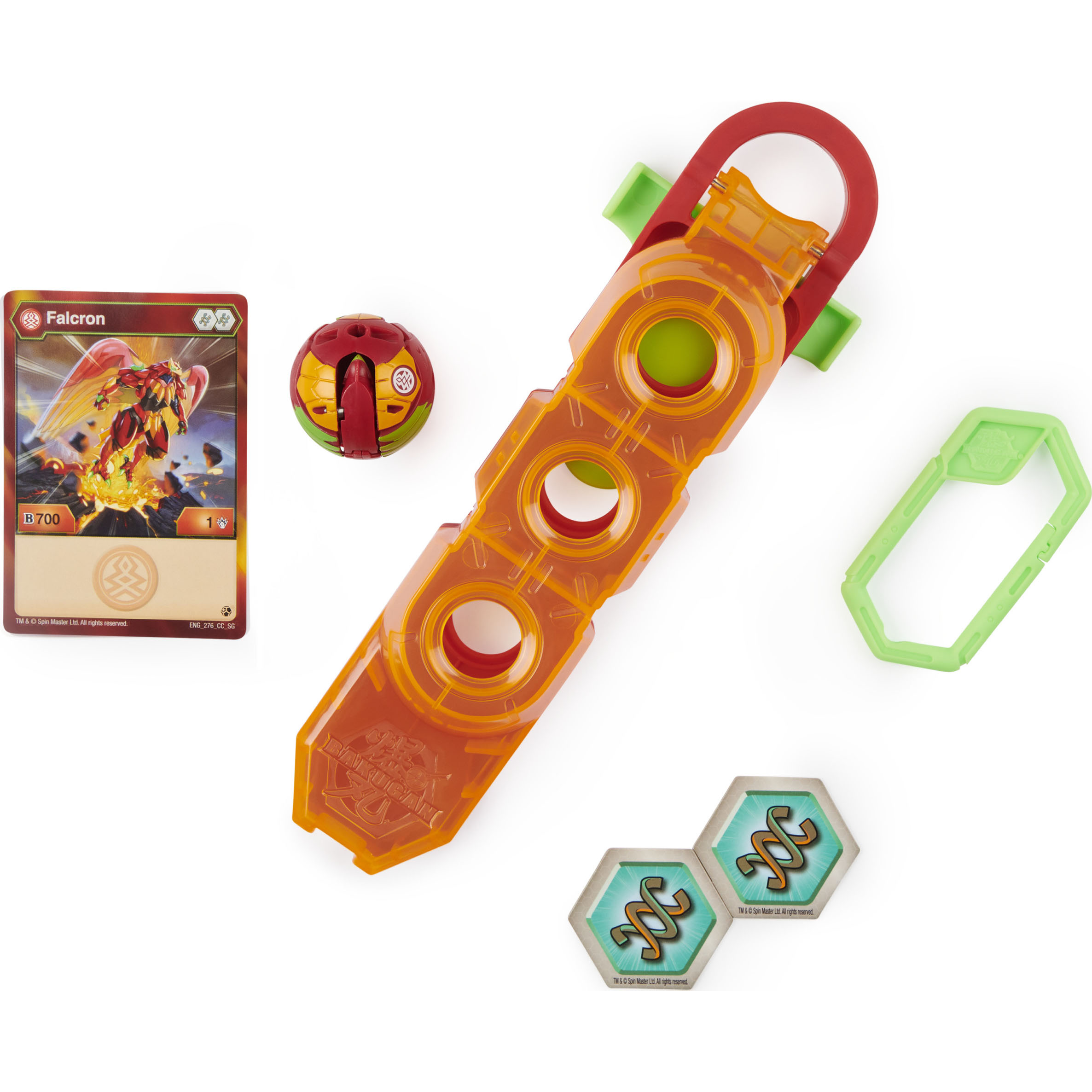 Bakugan Мини-кейс для хранения, оранжевый 6058285/20129978