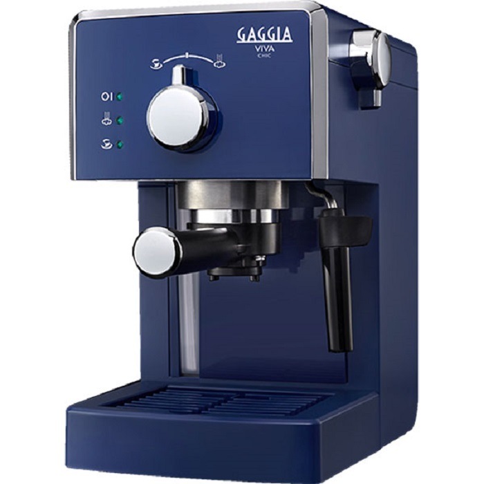 фото Рожковая кофеварка gaggia viva style chic blue