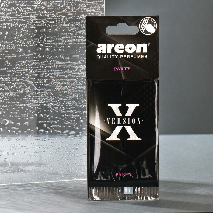 

Ароматизатор на зеркало Areon Refreshment X-Version вечеринка 704-AXV-001, X-Version